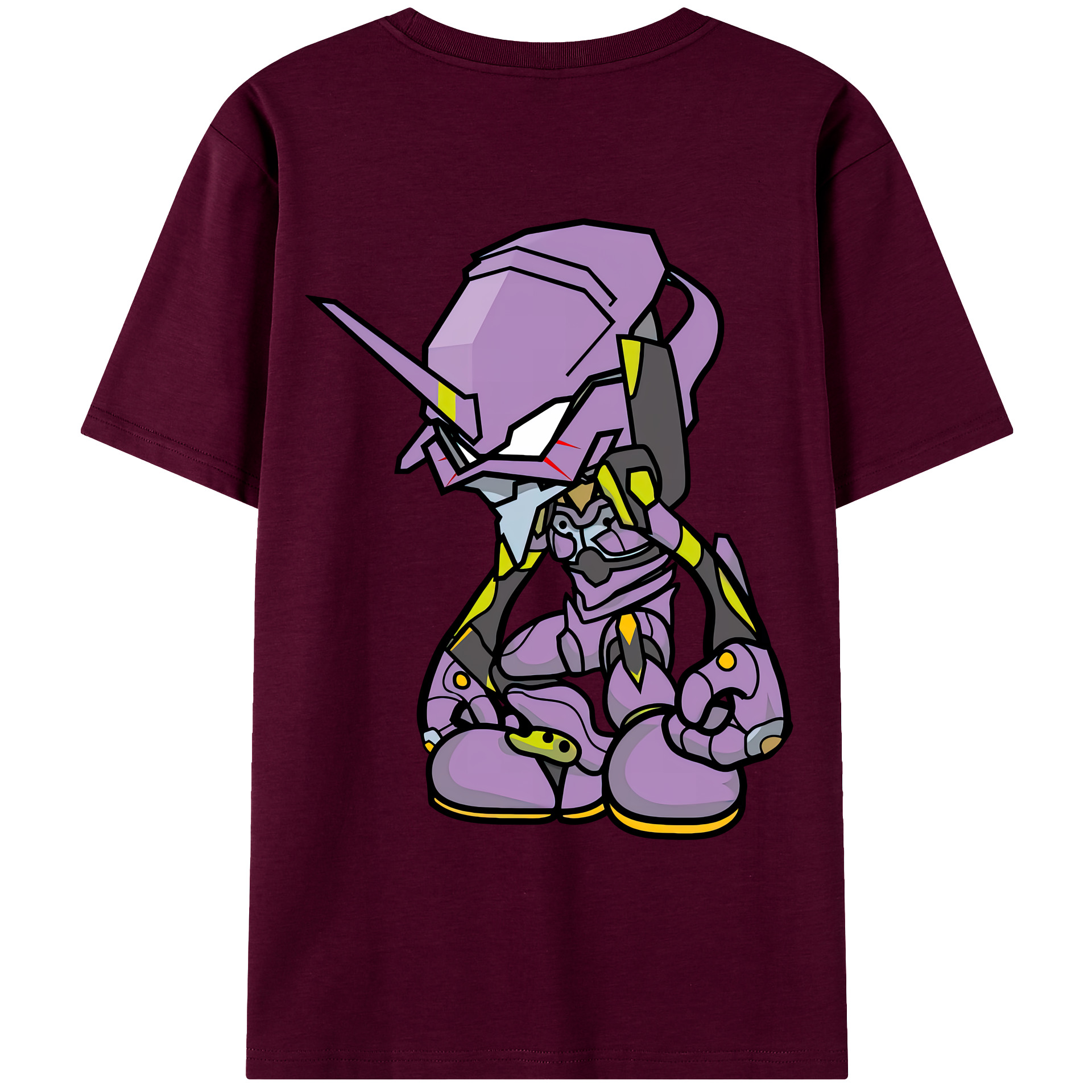 （画像用） EVA 新世紀エヴァンゲリオン レディース半袖Tシャツ(バックプリント)